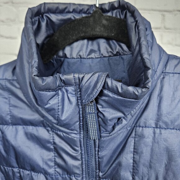 Patagonia Blue PrimaLoft Full Zip Insulated Zip Pockets Puffer Jacket Kids 10 M - Picture 5 of 16